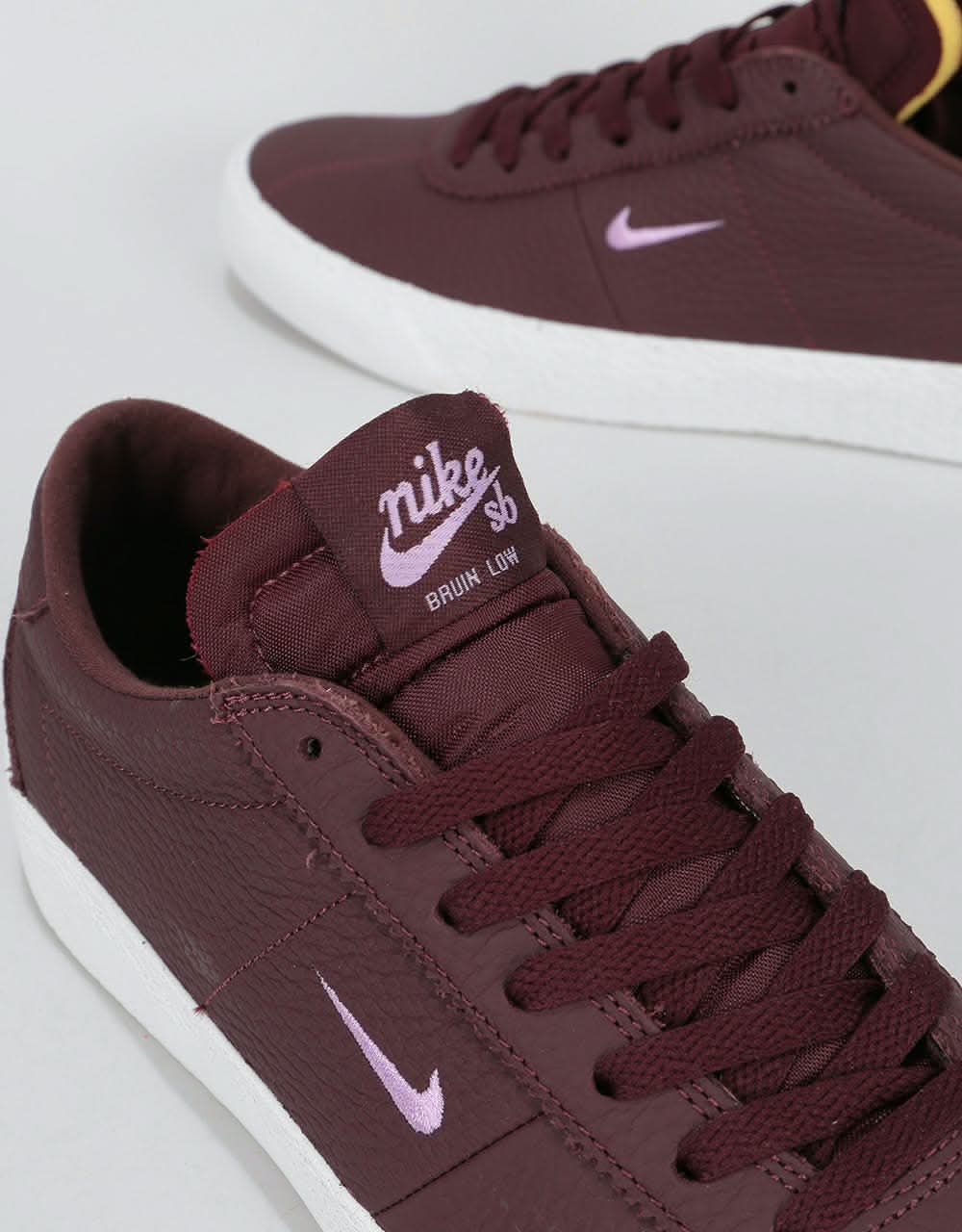 Nike SB Zoom Bruin Skate Shoes - Mahogany/Violet Star