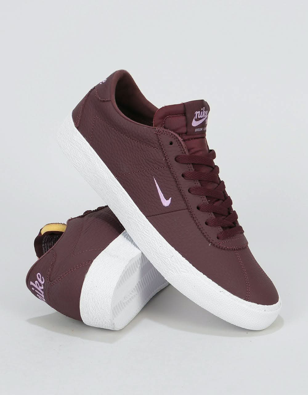 Nike SB Zoom Bruin Skate Shoes - Mahogany/Violet Star