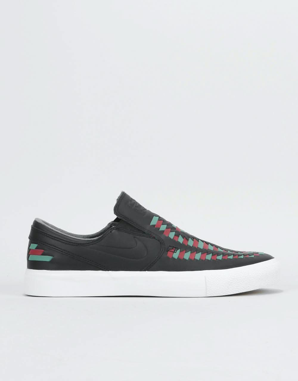 Sb janoski rm crafted black  and  white skate shoes Outlet