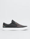 Nike SB Zoom Janoski Slip RM Crafted Skate Shoes - Black/Bicoastal-Red