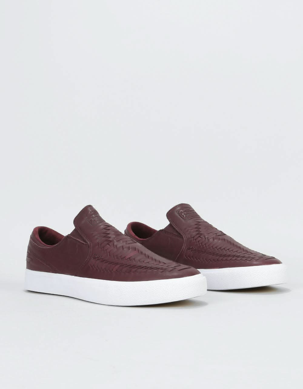 Nike SB Zoom Janoski Slip RM Crafted Skate Shoes - Mahogany/Mahogany-W