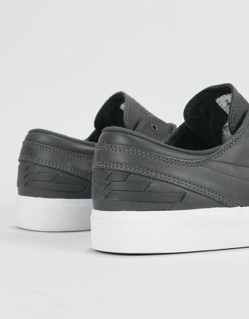 Nike SB Zoom Janoski RM Crafted Skate Shoes - Anthracite/White