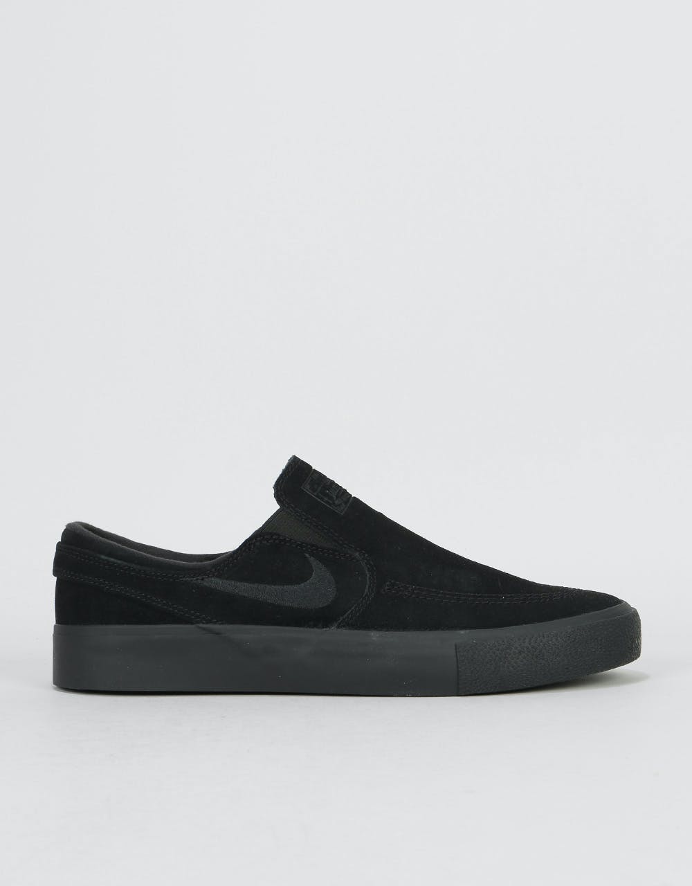 Nike SB Zoom Janoski Slip RM Skate Shoes - Black/Black-Black-Black