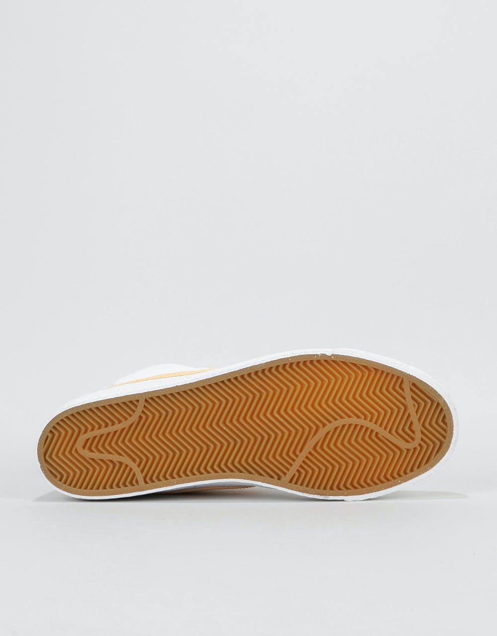 Nike SB Zoom Blazer Mid Premium Skate Shoes - White/Celestial Gold