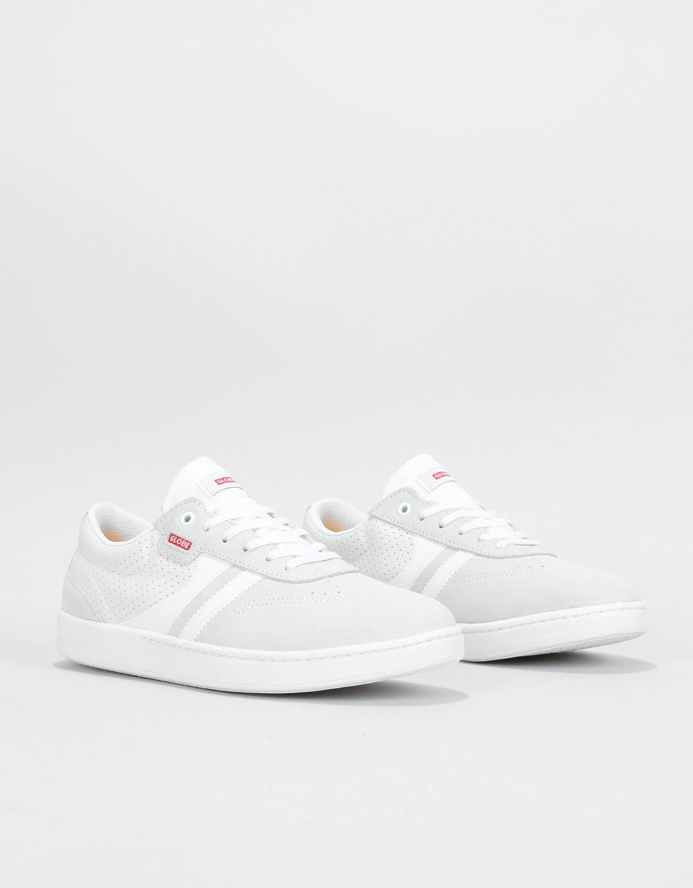 Globe Empire Skate Shoes - White/Hart