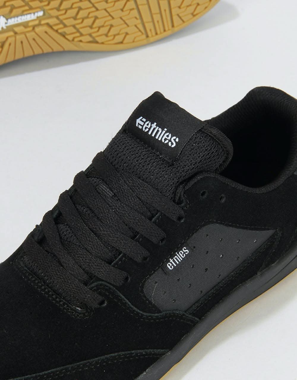 Etnies x Michelin Veer Skate Shoes - Black/White/Gum