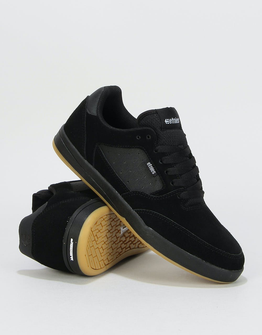 Etnies x Michelin Veer Skate Shoes - Black/White/Gum