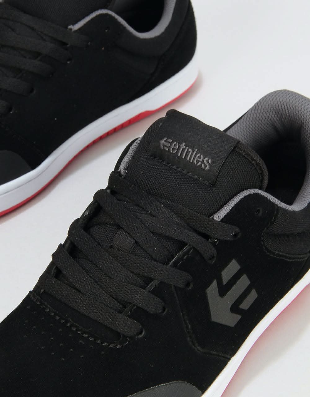 Etnies x Michelin Marana Skate Shoes - Black/White/Red