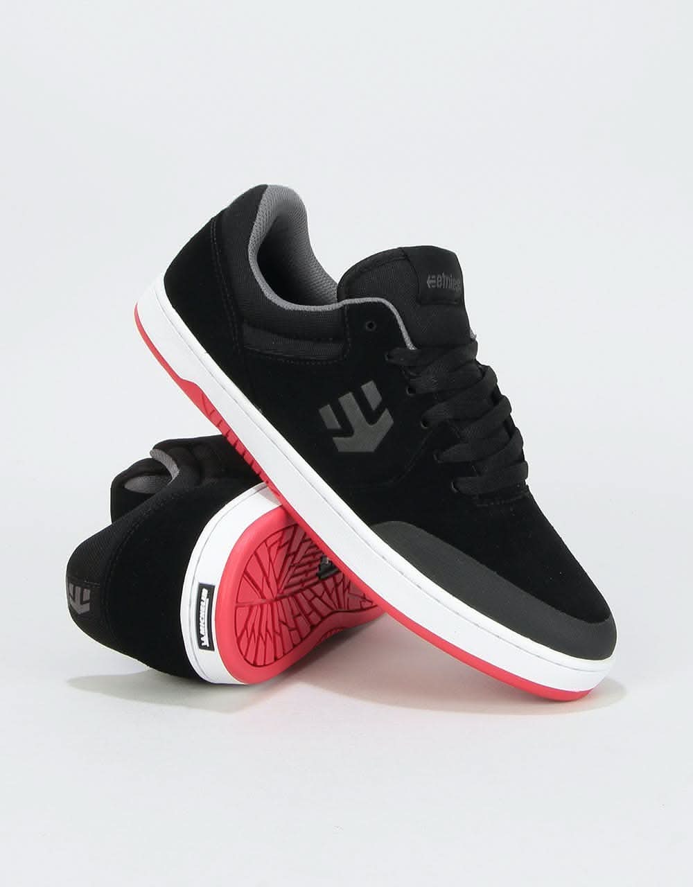 Etnies x Michelin Marana Skate Shoes - Black/White/Red