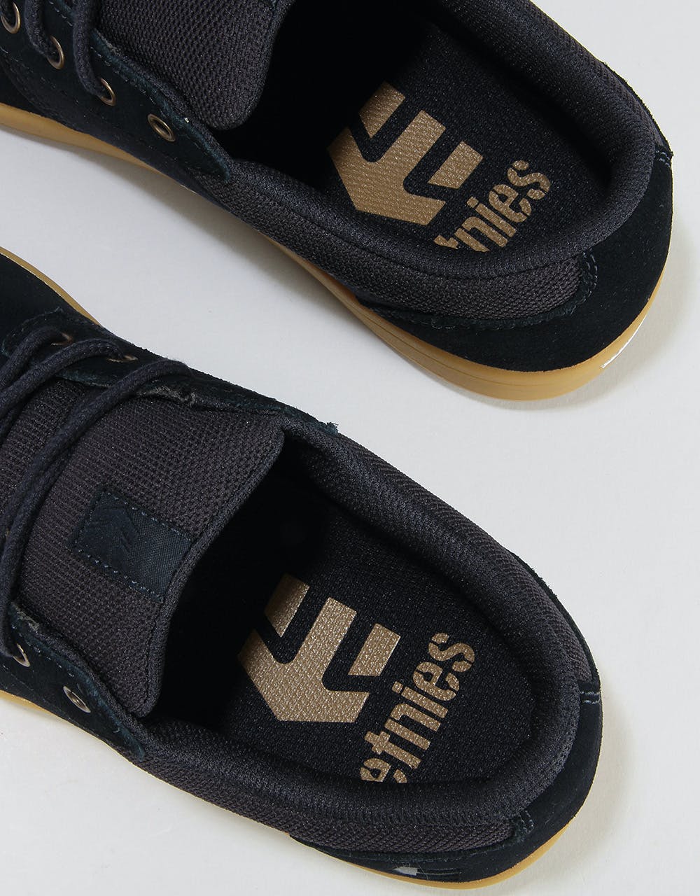 Etnies Score Skate Shoes - Navy/Gum/Gold