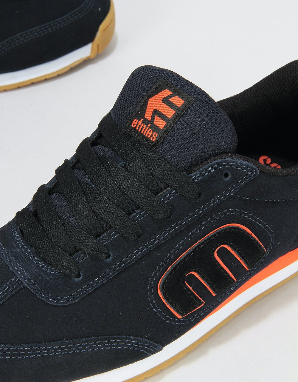 Etnies Lo-Cut II LS Skate Shoes - Navy/Black/Orange
