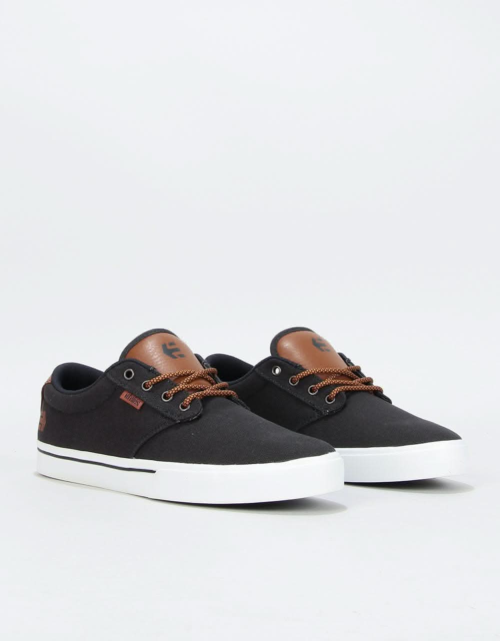 Etnies Jameson 2 Eco Skate Shoes - Navy/Tan/White