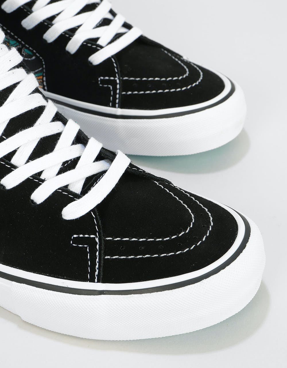 Vans Sk8-Hi Pro Skate Shoes - (Vanosaur) Black