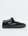 Vans Half Cab Pro '92 Skate Shoes - (Croc) Black/Pewter