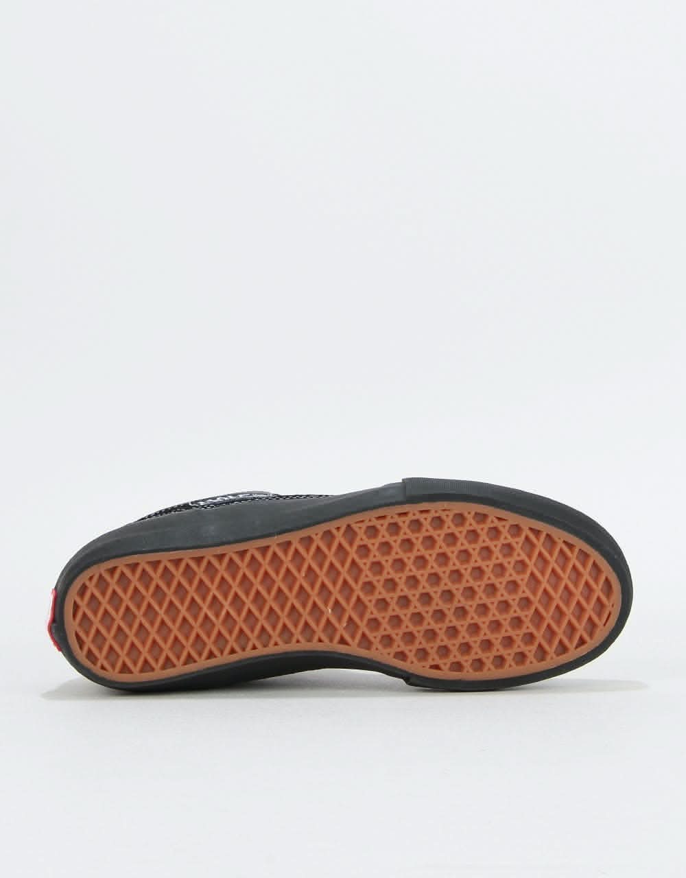 Vans Half Cab Pro '92 Skate Shoes - (Croc) Black/Pewter