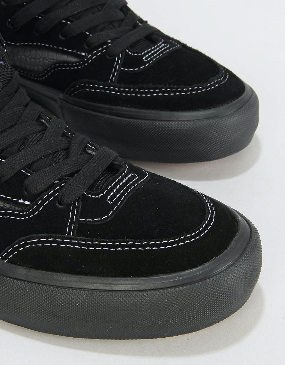 Vans Half Cab Pro '92 Skate Shoes - (Croc) Black/Pewter