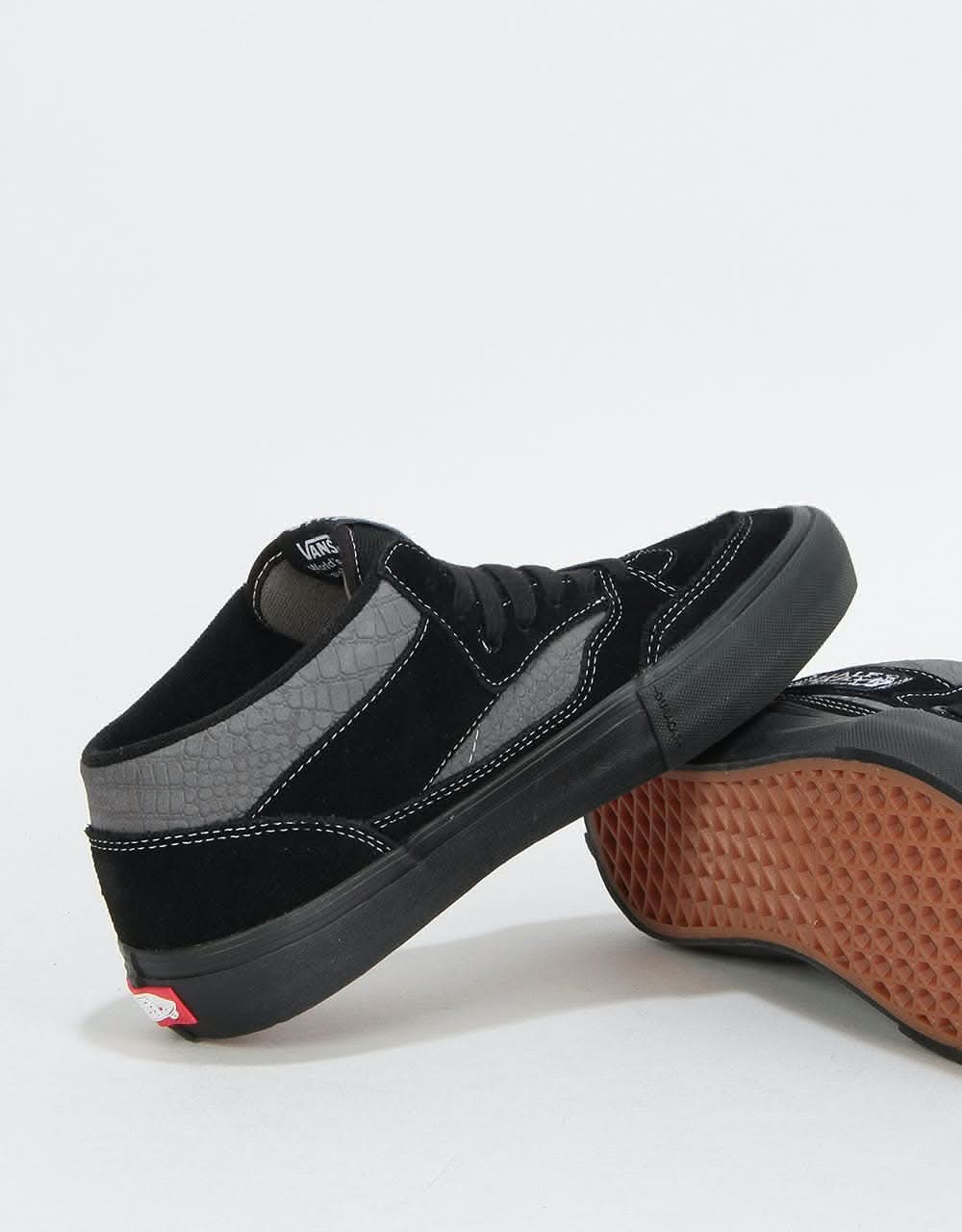 Vans Half Cab Pro '92 Skate Shoes - (Croc) Black/Pewter