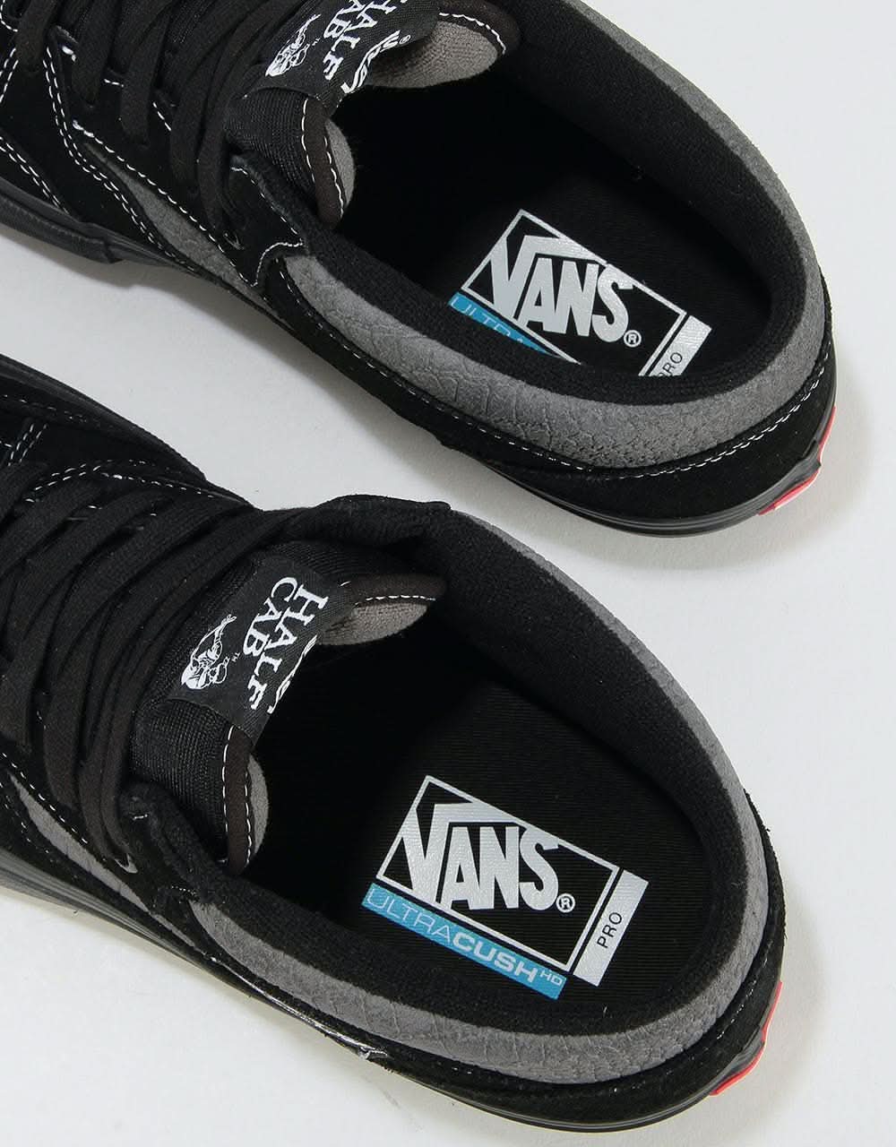 Vans Half Cab Pro '92 Skate Shoes - (Croc) Black/Pewter