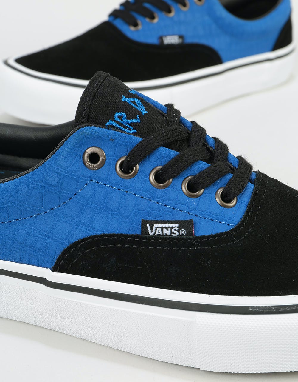 Vans Era Pro Skate Shoes - (Rowan Zorilla) Black/Blue Croc