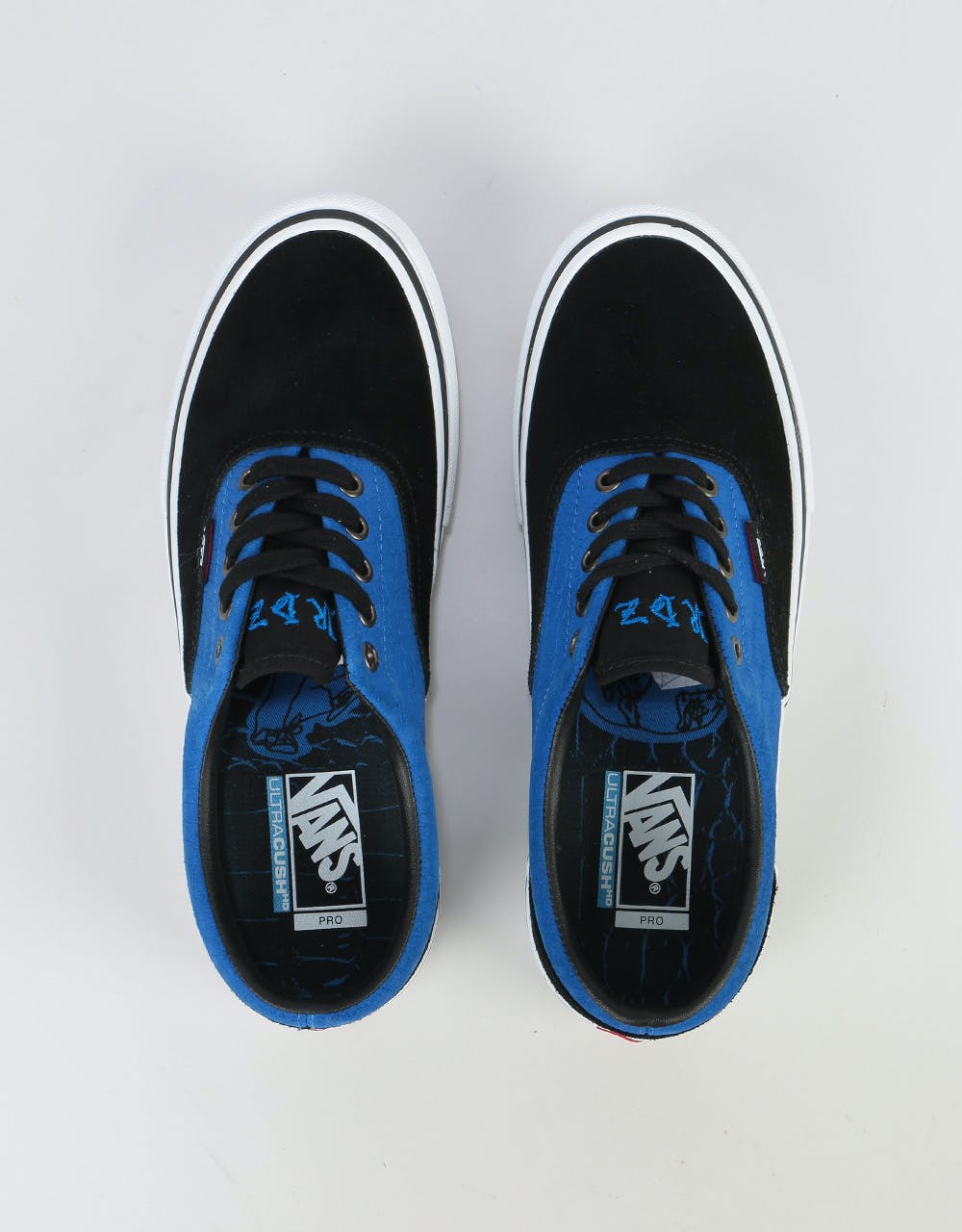 Vans Era Pro Skate Shoes - (Rowan Zorilla) Black/Blue Croc
