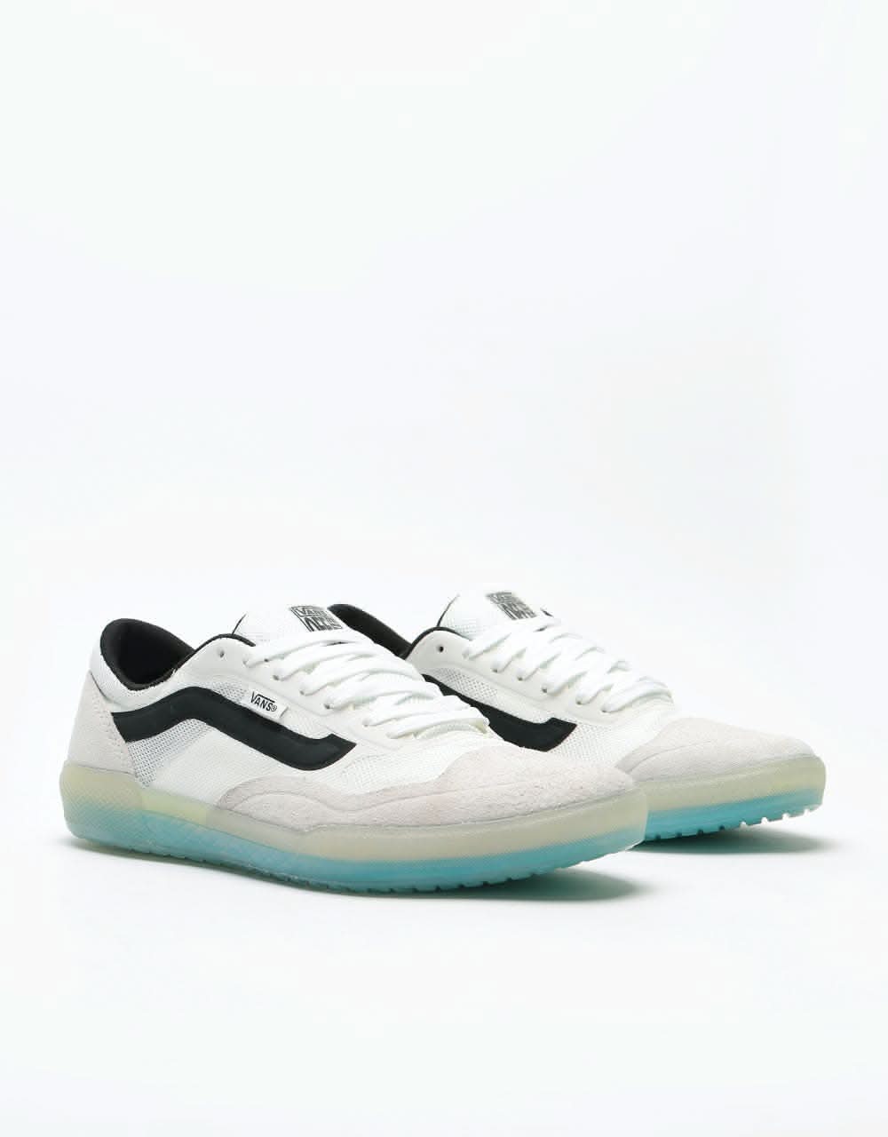 Vans Ave Pro Skate Shoes - Blanc de Blanc/Black