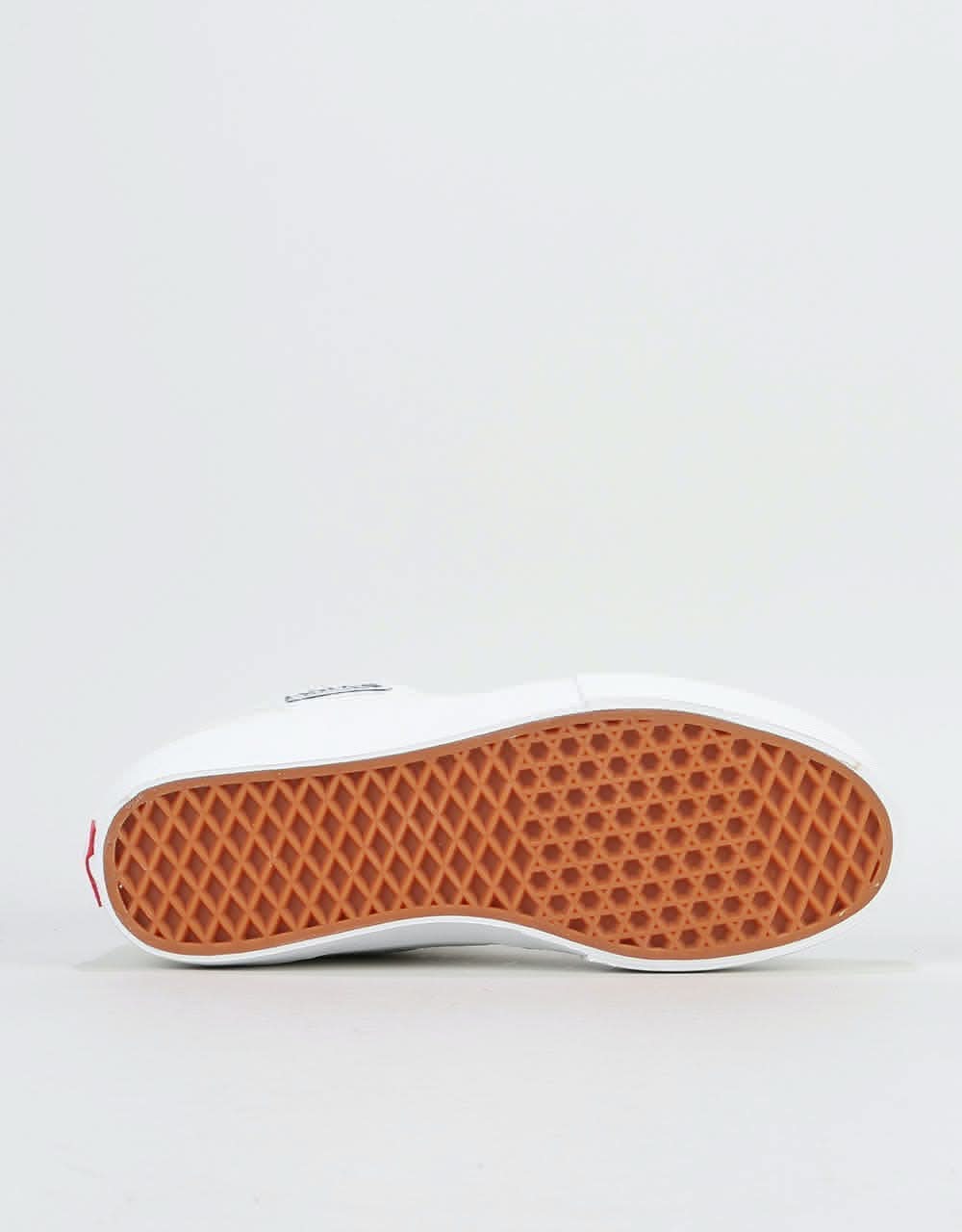 Vans Half Cab Pro Skate Shoes - (Leather) White