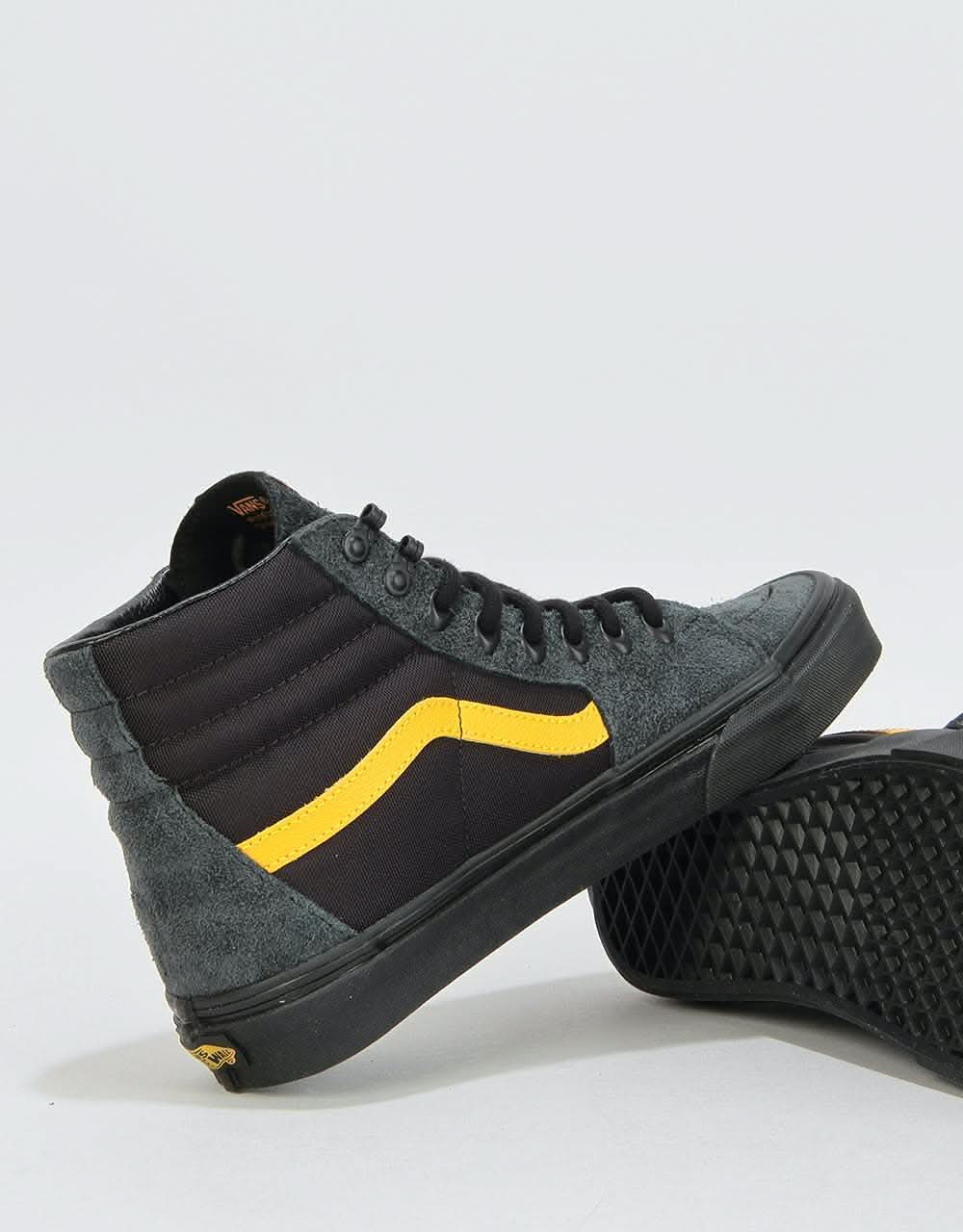 vans sk8 hi cordura black