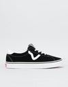 Vans Sport Skate Shoes - (Suede) Black