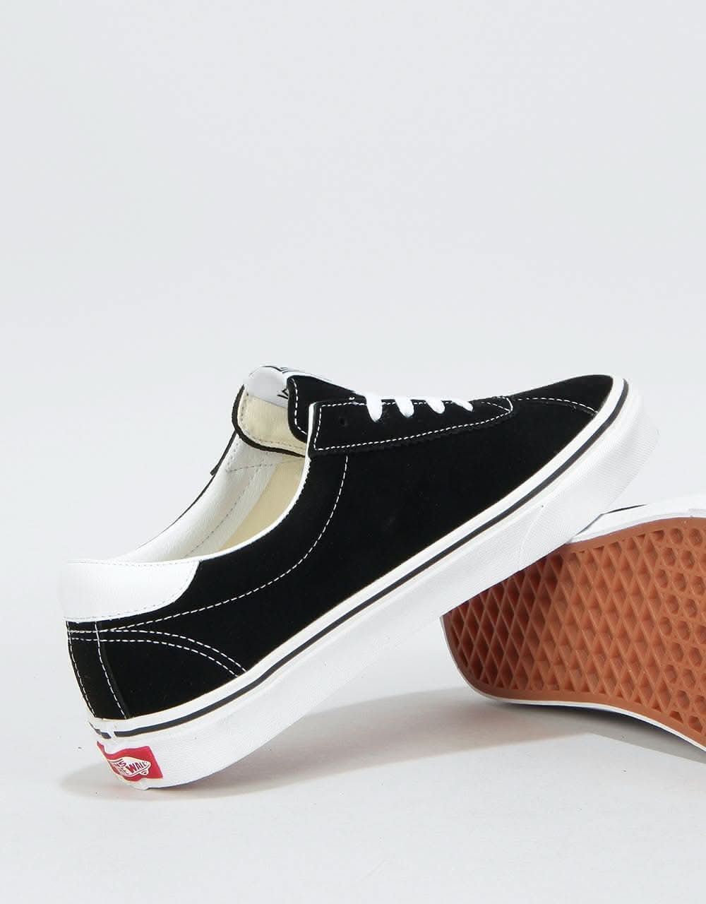 Vans Sport Skate Shoes - (Suede) Black