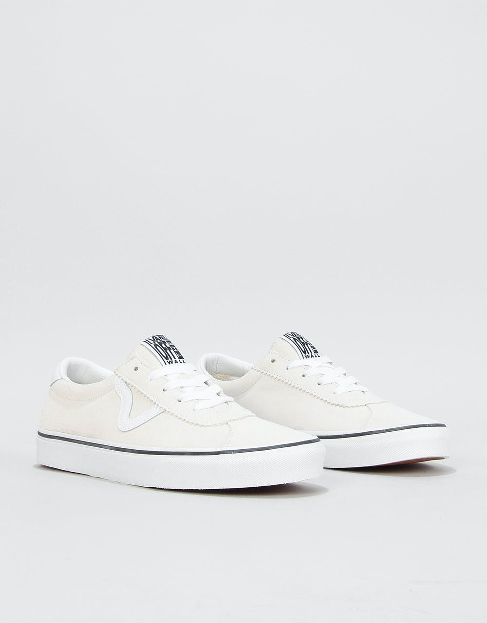 Vans Sport Skate Shoes - (Suede) White