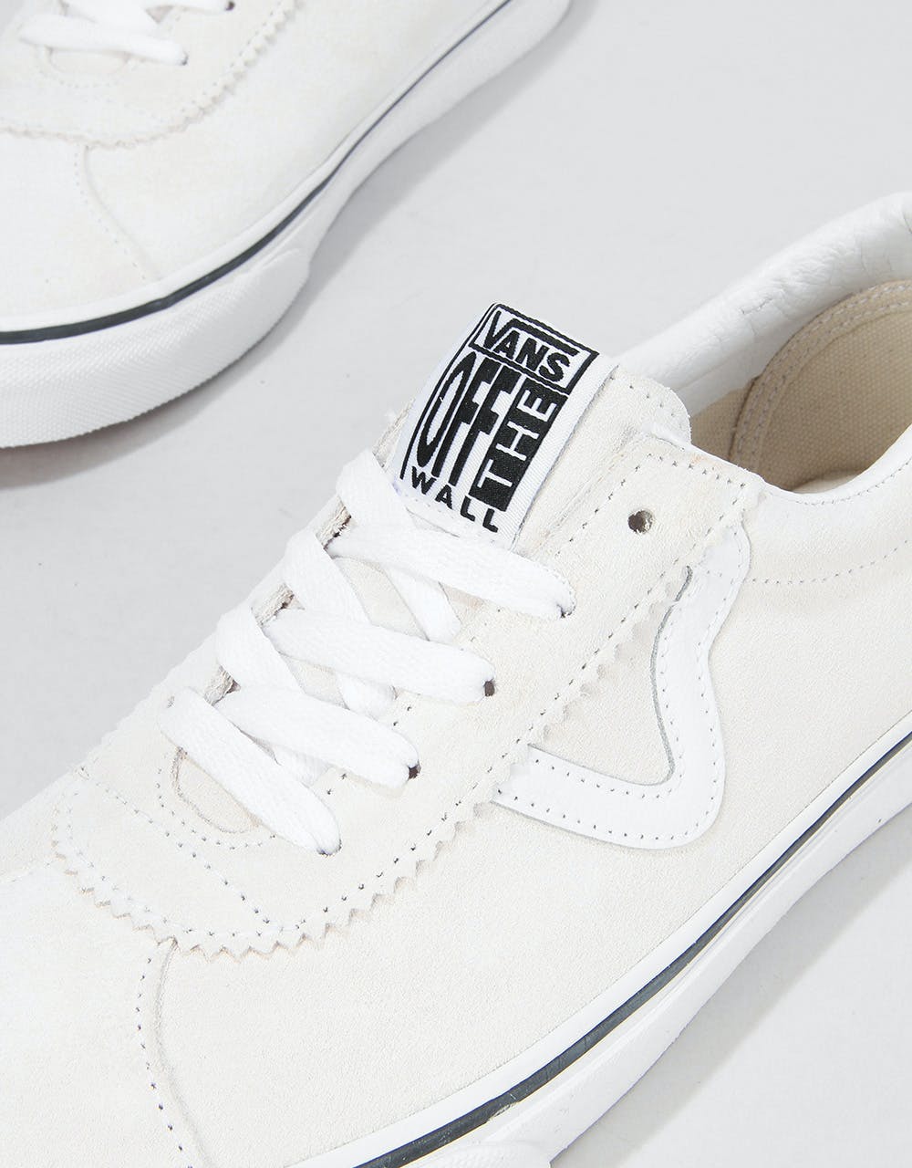 Vans Sport Skate Shoes - (Suede) White