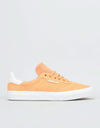 adidas 3MC Skate Shoes - Glow Orange/White/White