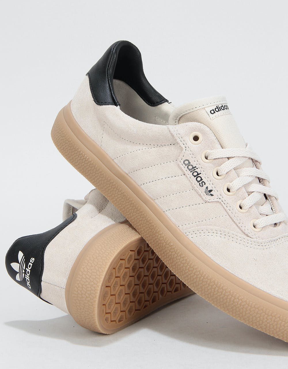 Adidas 3MC Skate Shoes - Clear Brown/Core Black/Gum