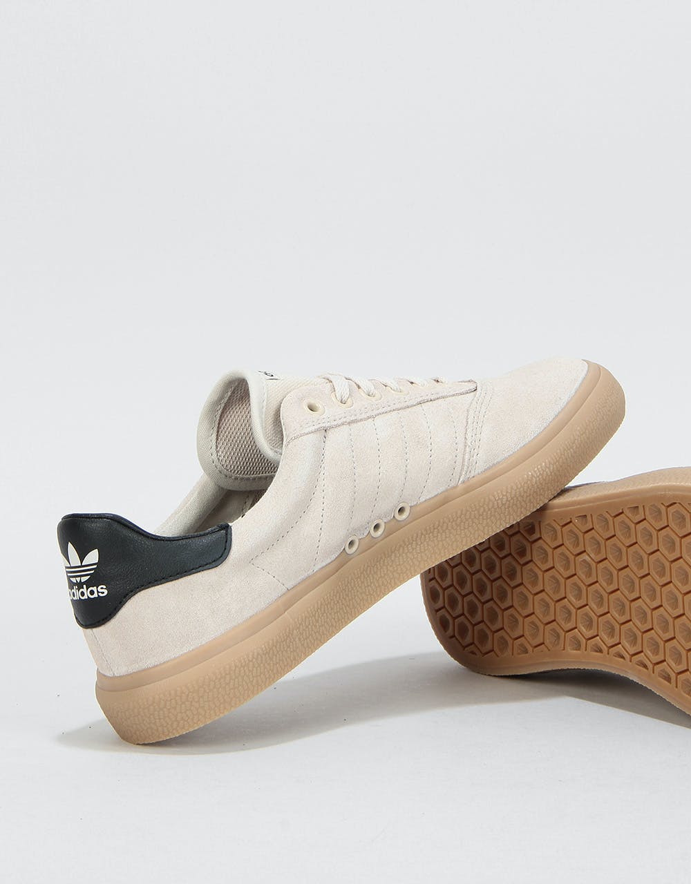Adidas 3MC Skate Shoes - Clear Brown/Core Black/Gum