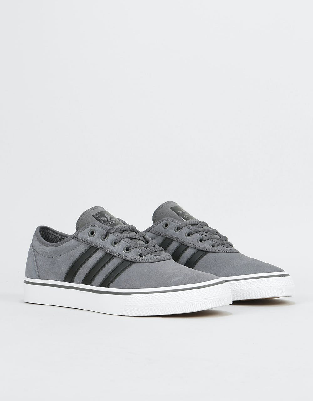 Adidas Adi-Ease Skate Shoes - Grey/Core Black/White