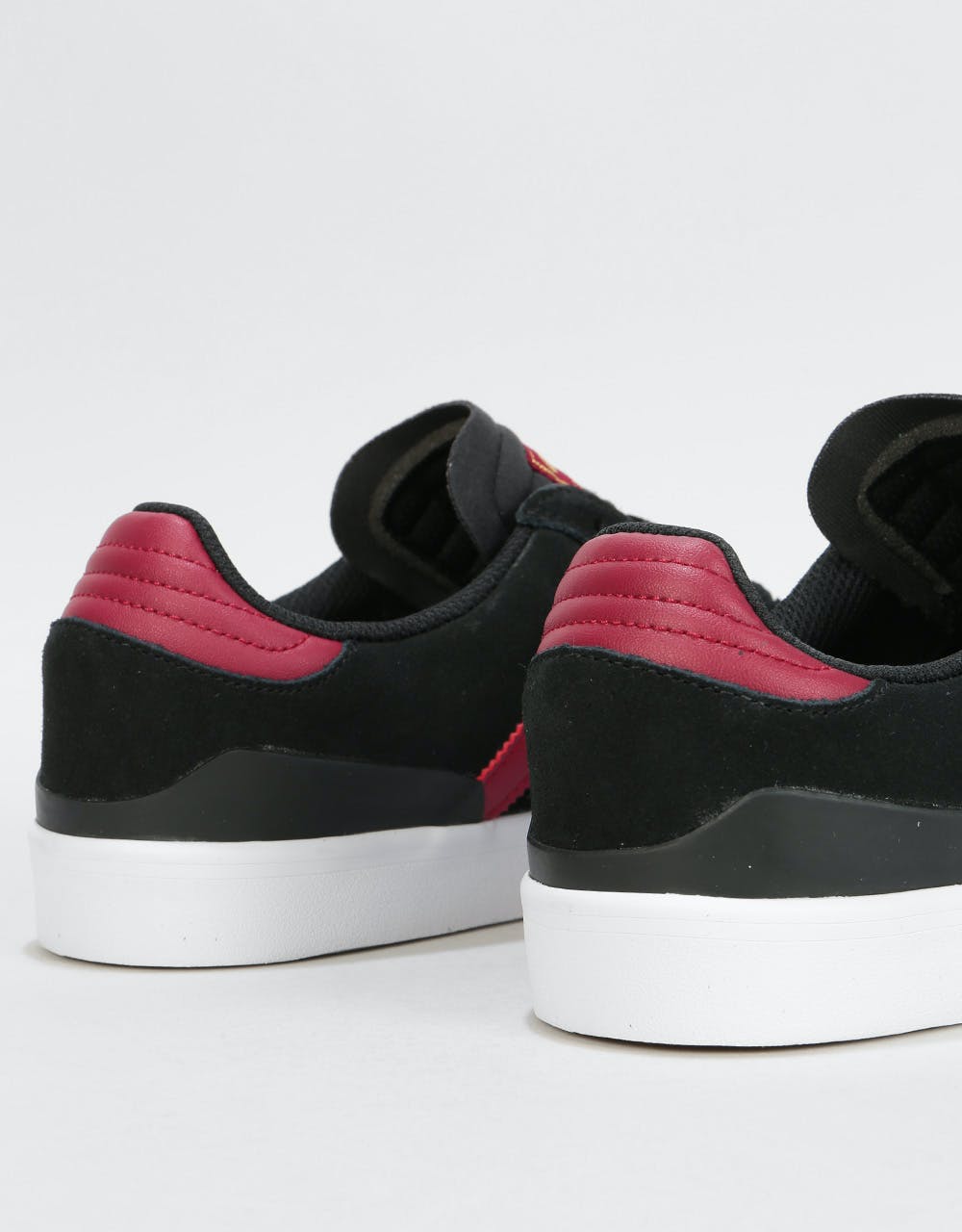 Adidas Busenitz Vulc Skate Shoes - Core Black/Collegiate Burgundy/Whit