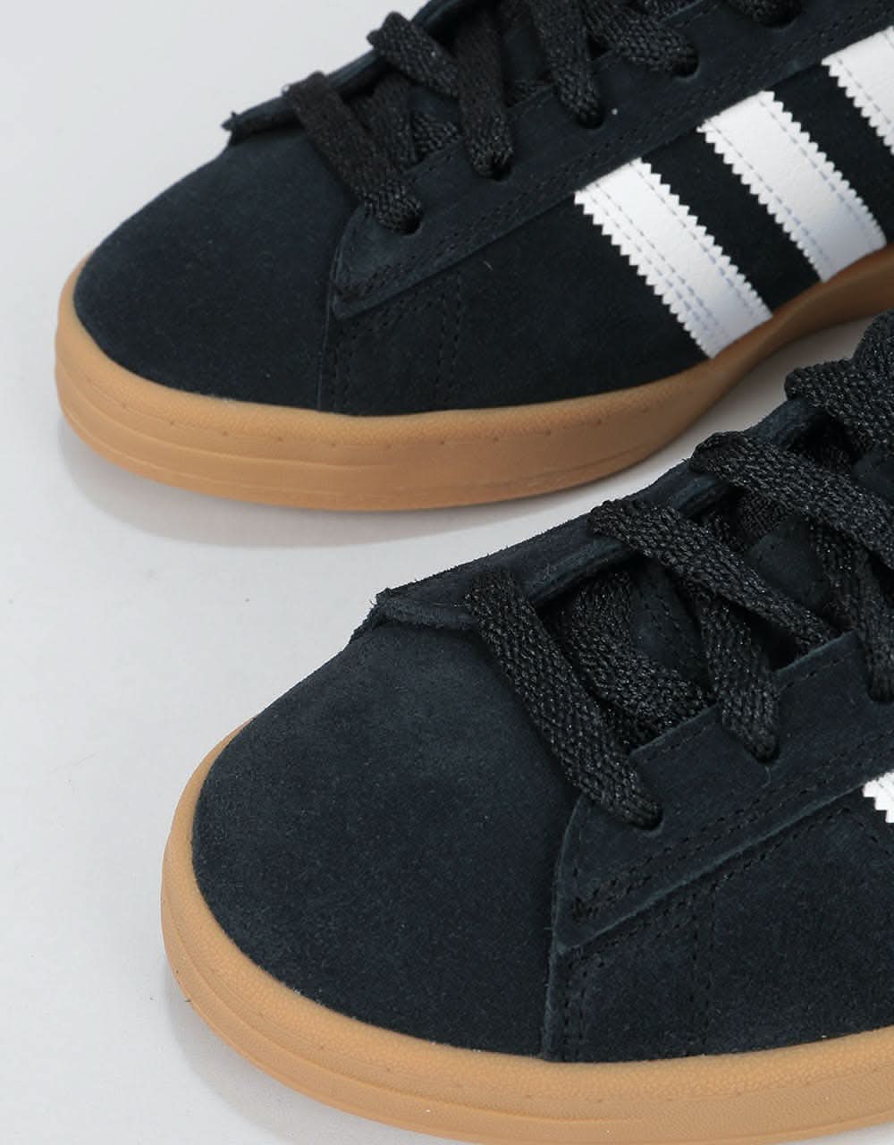 Adidas Campus ADV Skate Shoes - Core Black/White/Gum