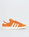 adidas Campus ADV Skate Shoes - Tech Copper/Chalk White/Gold Metallic