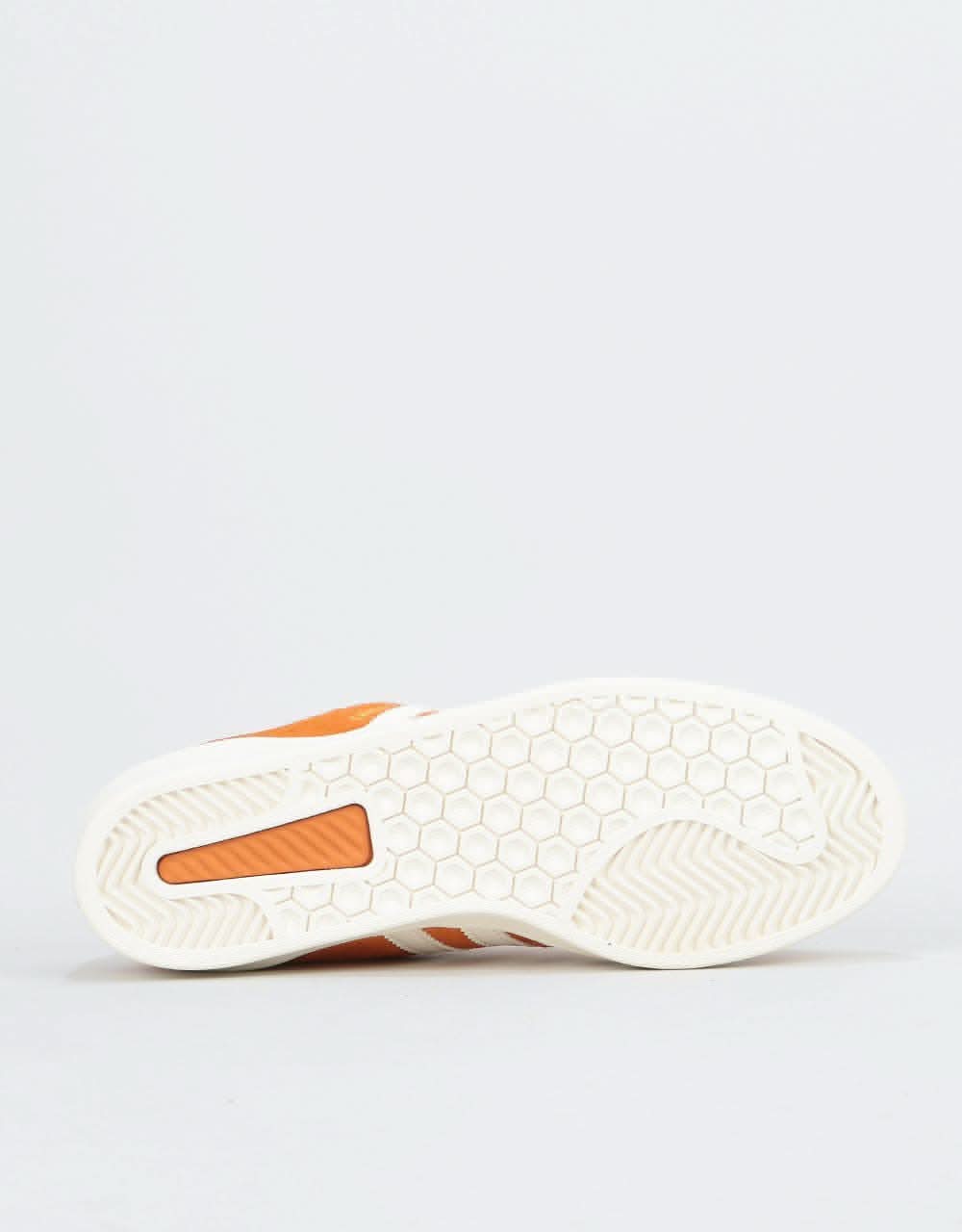 Adidas Campus ADV Skate Shoes - Tech Copper/Chalk White/Gold Metallic