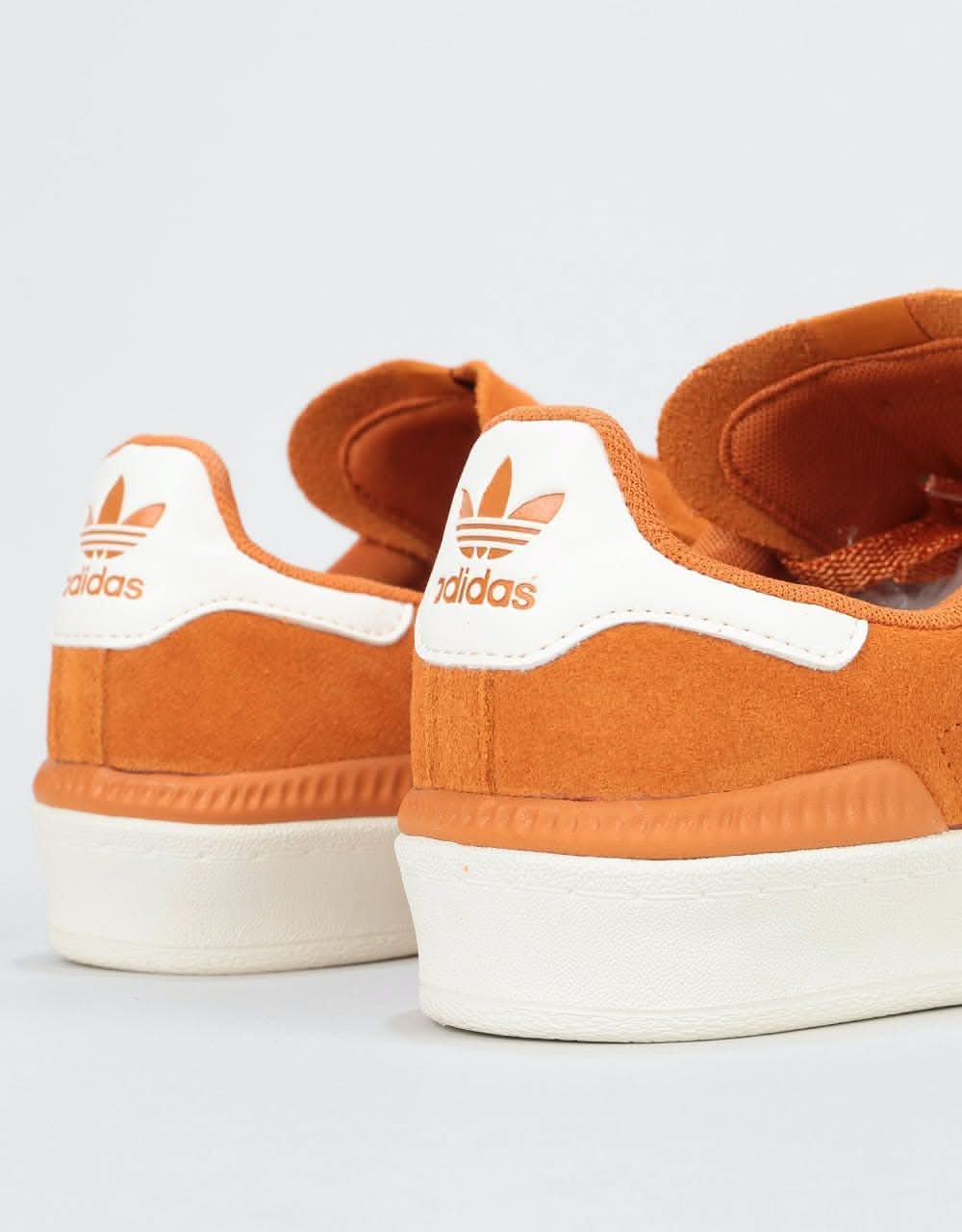 Adidas Campus ADV Skate Shoes - Tech Copper/Chalk White/Gold Metallic