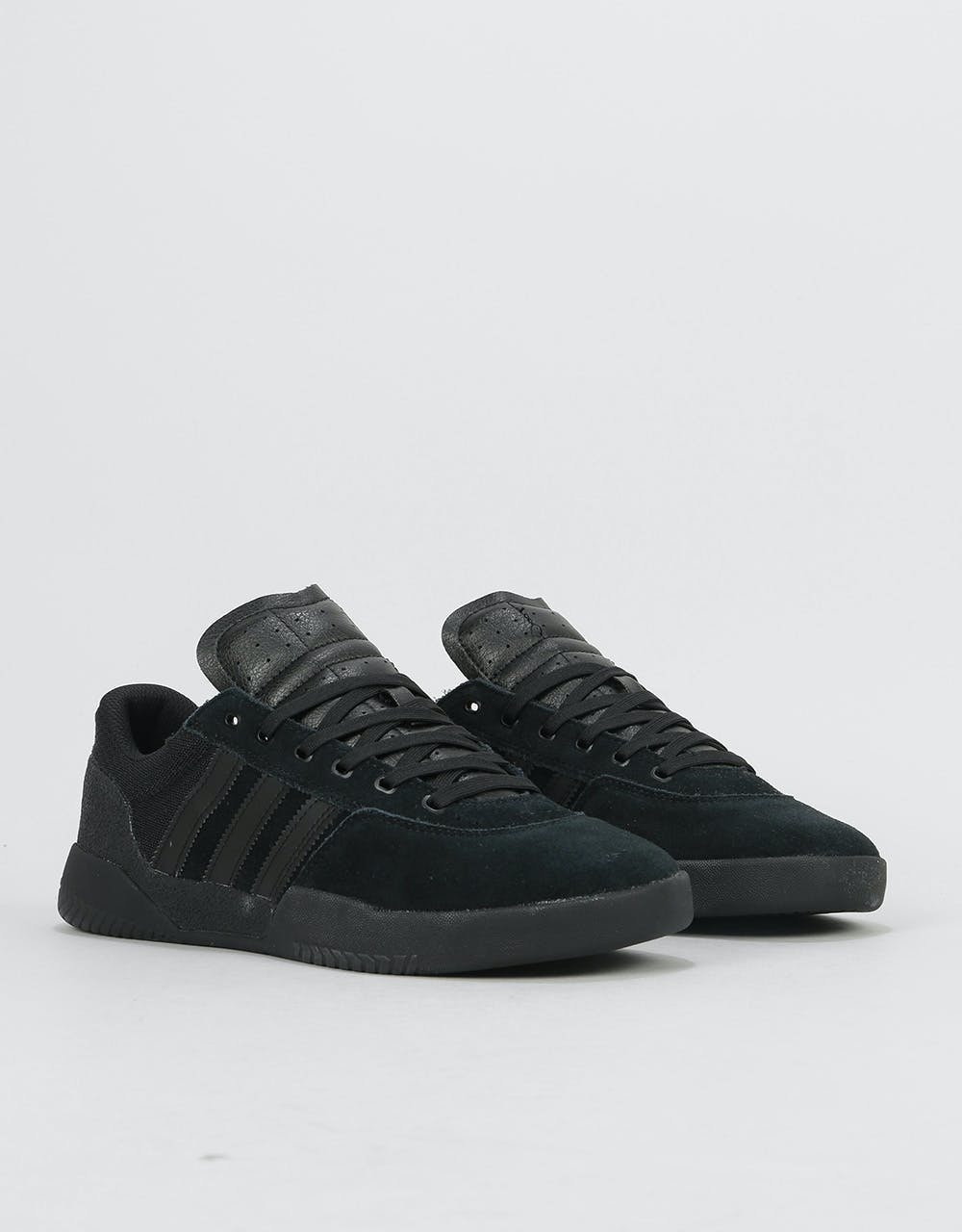 Adidas City Cup Skate Shoes - Core Black/Core Black/Core Black