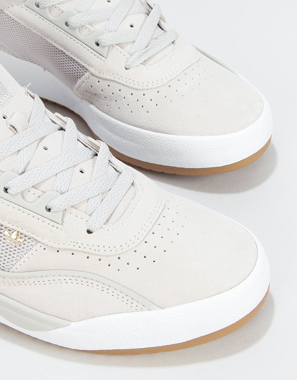 Adidas Liberty Cup Skate Shoes - White/Gum/Gold Metallic
