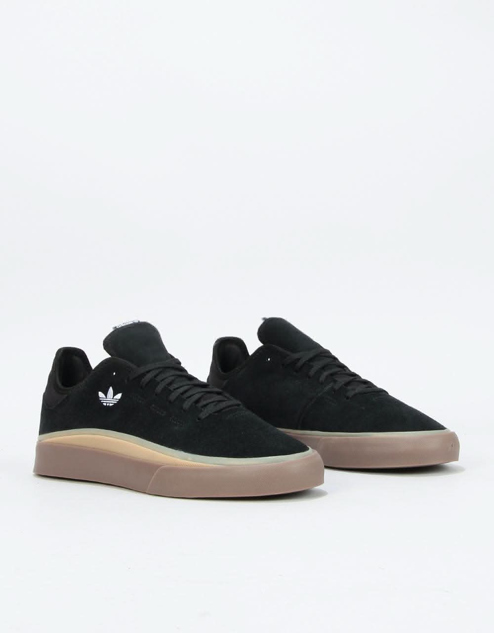 Adidas Sabalo Skate Shoes - Core Black/White/Gum