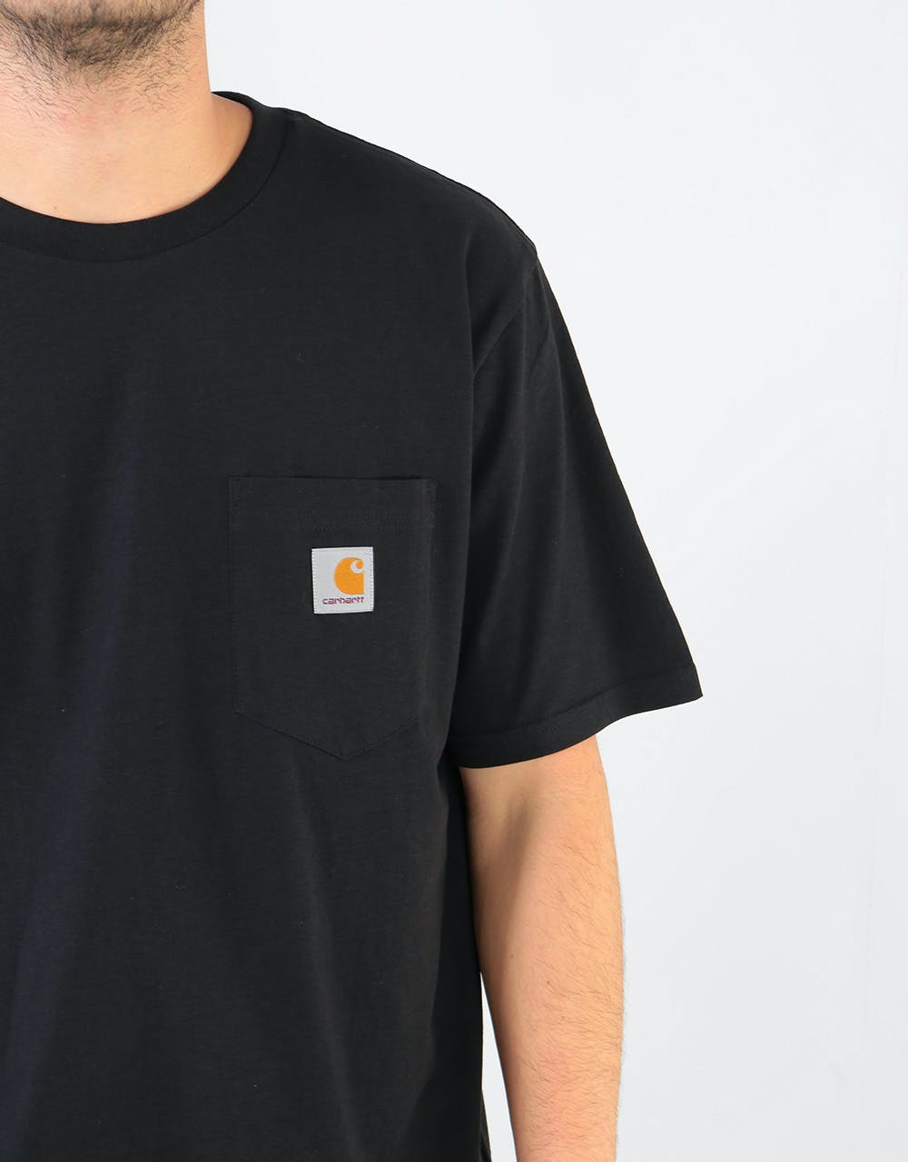 Carhartt WIP S/S Pocket T-Shirt - Black Heather