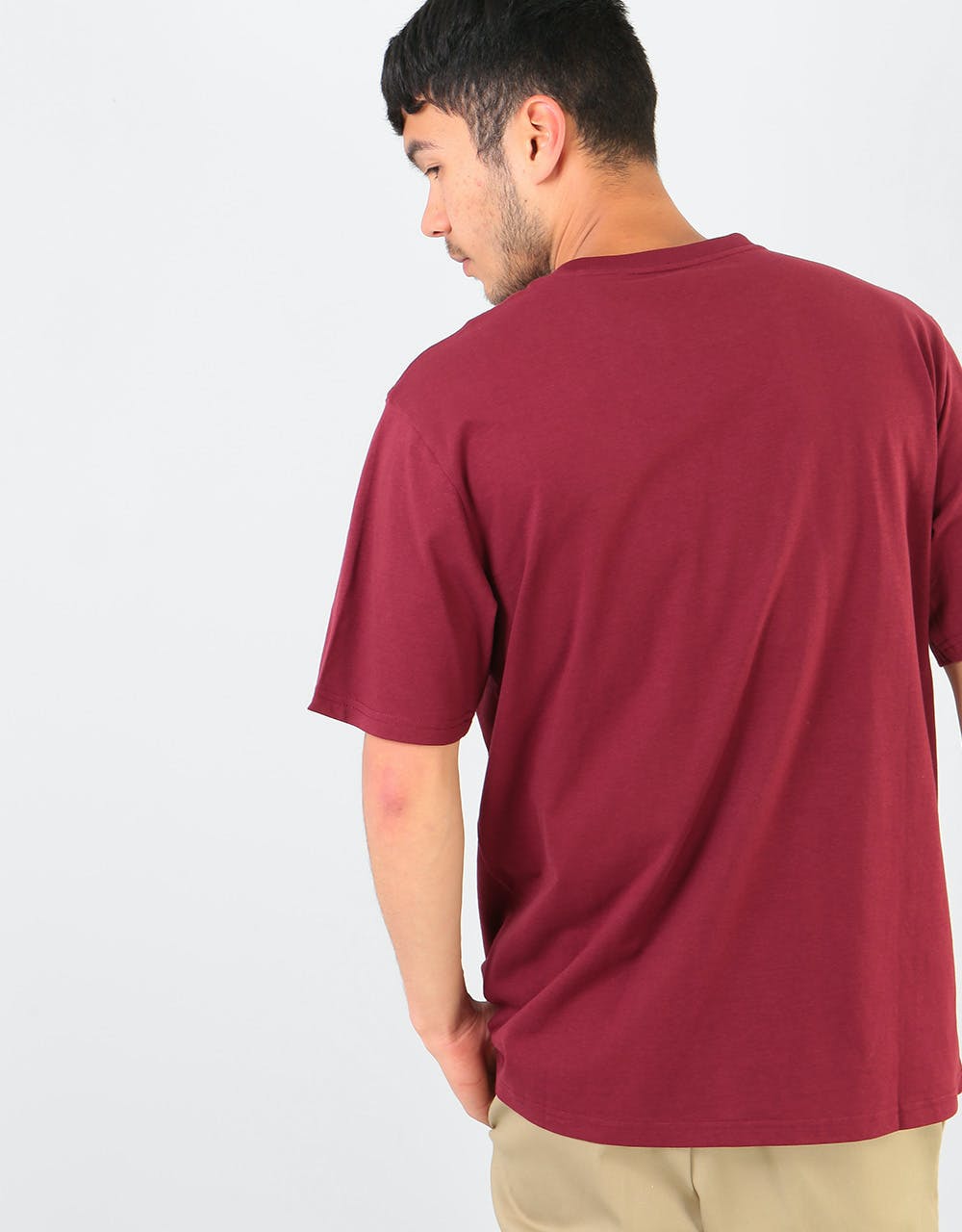 Carhartt WIP S/S Pocket T-Shirt - Cranberry