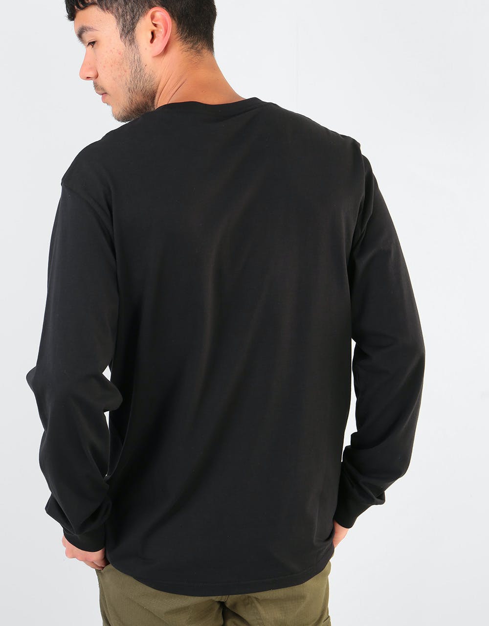 Carhartt WIP L/S Pocket T-Shirt - Black
