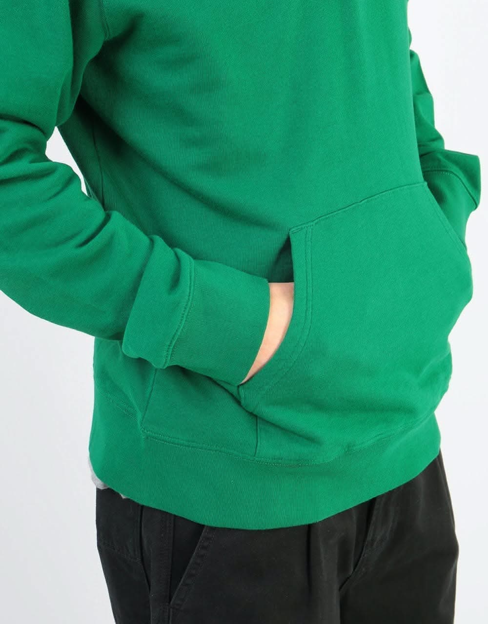 Carhartt WIP Hooded College Sweatshirt - Dragon/White