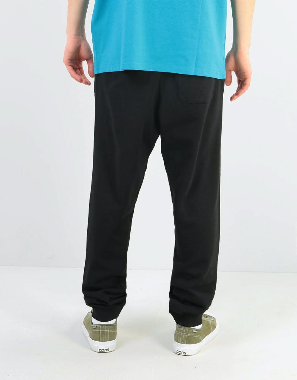 Carhartt WIP College Sweatpants - Black/White