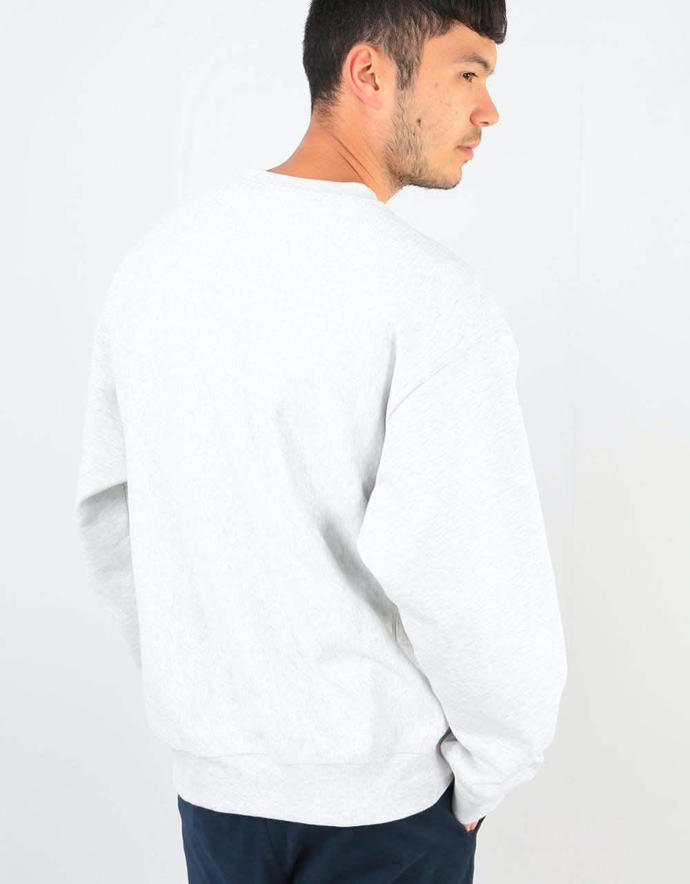 Carhartt WIP American Script Sweatshirt - Ash Heather