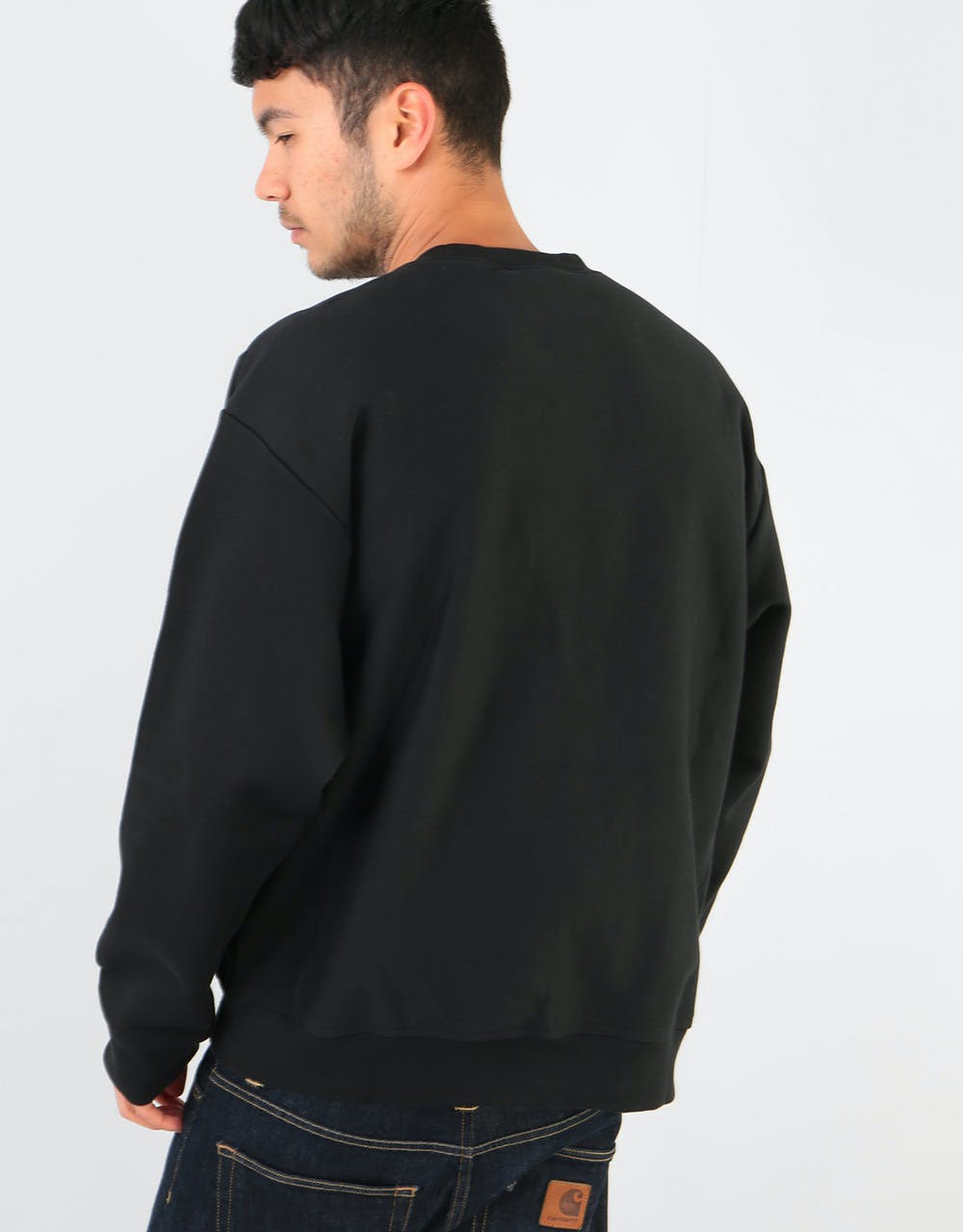 Carhartt WIP American Script Sweatshirt - Black